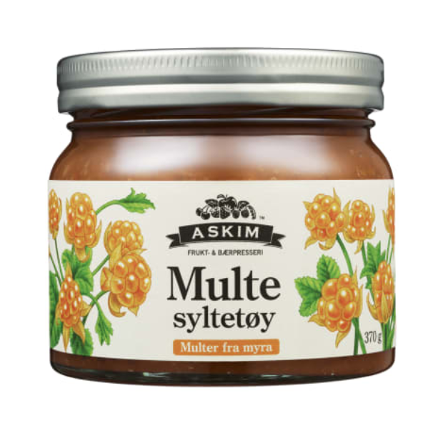 Cloudberry Jam (Multesyltetøy) 370g Askim | Jam | Breakfast and Cereals, Dessert Toppings | Askim